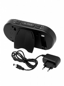 VST 801-1 Красные часы настольные+БЛОК